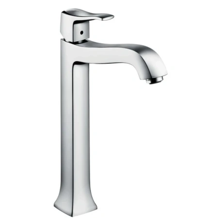 Смеситель для раковины Highriser с донным клапаном Hansgrohe Metris Classic 31078000