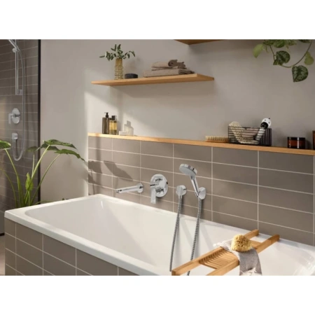 смеситель для ванны hansgrohe rebris e 72468000