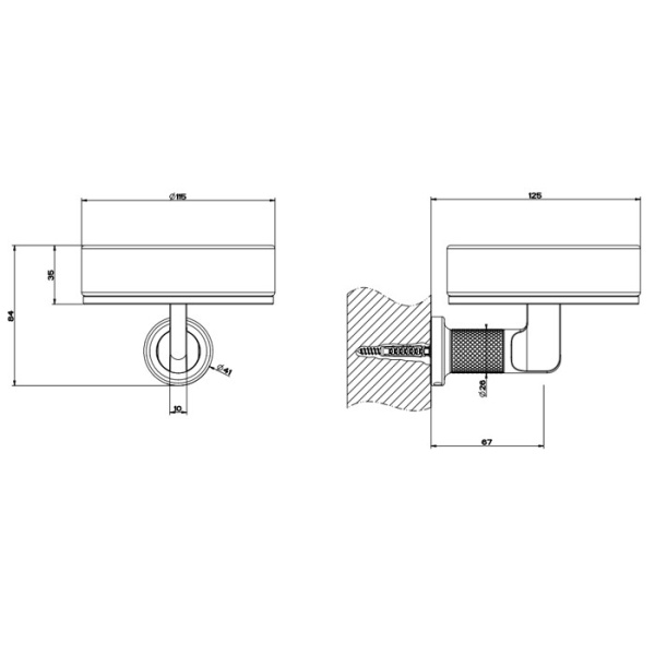 Мыльница Gessi Inciso 58502#149
