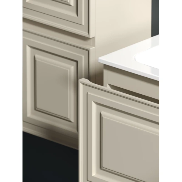тумба под раковину sancos very 100 l vr100lce подвесная beige soft
