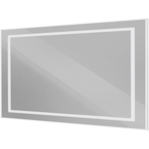 зеркало belbagno kraft 140 spc-kraft-1400-800-sens-al с подсветкой сатин с сенсорным выключателем
