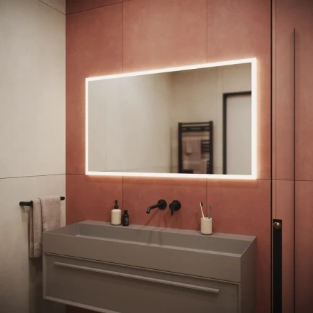 Зеркало SANCOS Palace 1200х700 с подсветкой , арт. PA1200