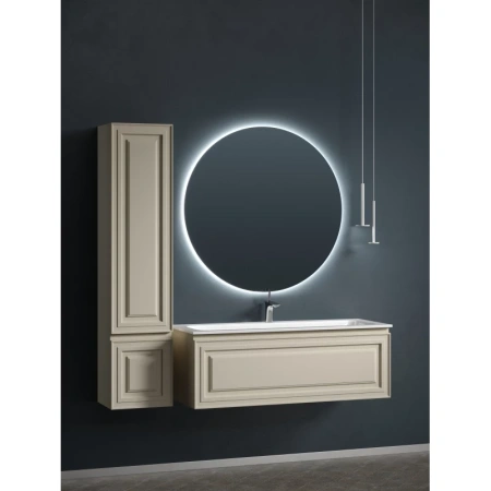 тумба под раковину sancos very 120 vr120ce подвесная beige soft