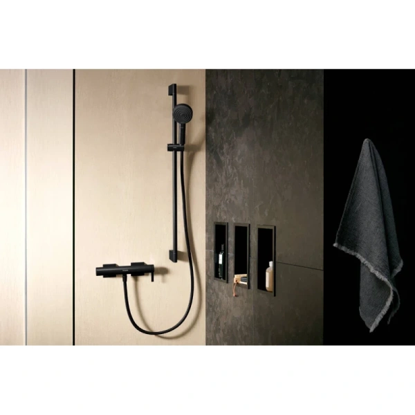 смеситель для душа hansgrohe tecturis e 73620670 черный матовый