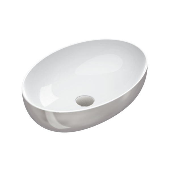 раковина catalano sfera 60 белый-серебро