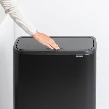 мусорное ведро brabantia bo hi 130625 30 + 30л