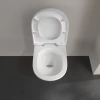 унитаз подвесной villeroy & boch o'novo 5660 r0 r1 безободковый, цвет альпийский белый ceramicplus