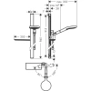 душевой гарнитур hansgrohe raindance select s 120 3jet 27648400