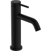 Смеситель для раковины Hansgrohe Tecturis S 73310670 с донным клапаном, черный матовый