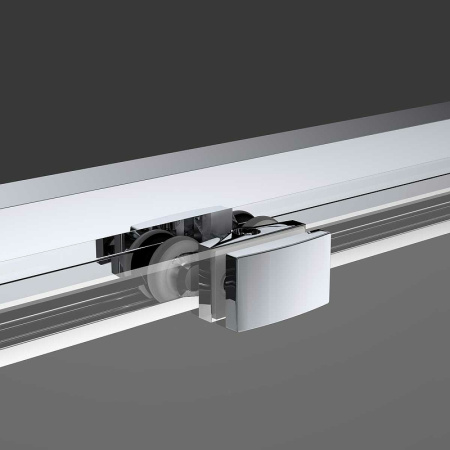 душевой уголок vincea soft 160×90 vsr-3so9016cl профиль хром, стекло прозрачное