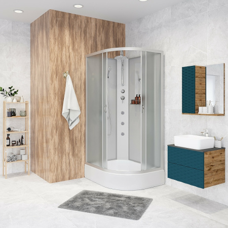 душевая кабина niagara classic 90х70 l ng-33974-14lbktg с гидромассажем