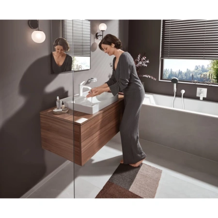 душевая лейка hansgrohe pulsify select 105 3jet activation 24100700