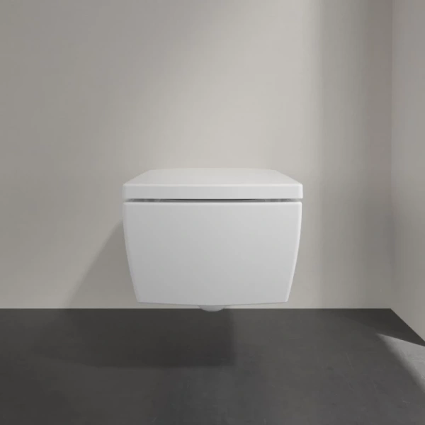 унитаз подвесной villeroy & boch memento 2.0 4633r0r1 безободковый, альпийский белый
