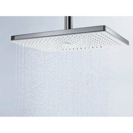 верхний душ, потолочное подсоединение 100 мм hansgrohe rainmaker select 460 1jet 24002400