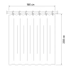 штора для ванной iddis decor d26p218i11