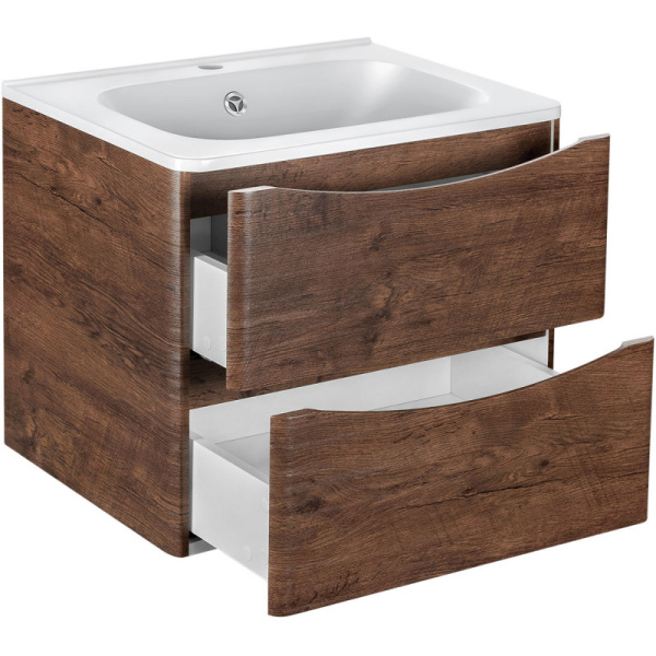 тумба темный дуб 58,9 см vincea paola vmc-2p600rw