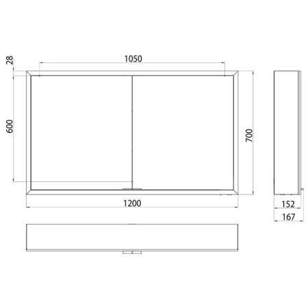 зеркальный шкаф emco asis prime 120 9497 060 84 с подсветкой серебро