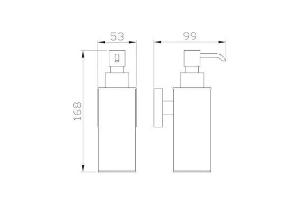 Дозатор для мыла Wonzon & Woghand Polo WW-8932 настенный, хром Дозатор для мыла Wonzon & Woghand Polo WW-8932 настенный, хром