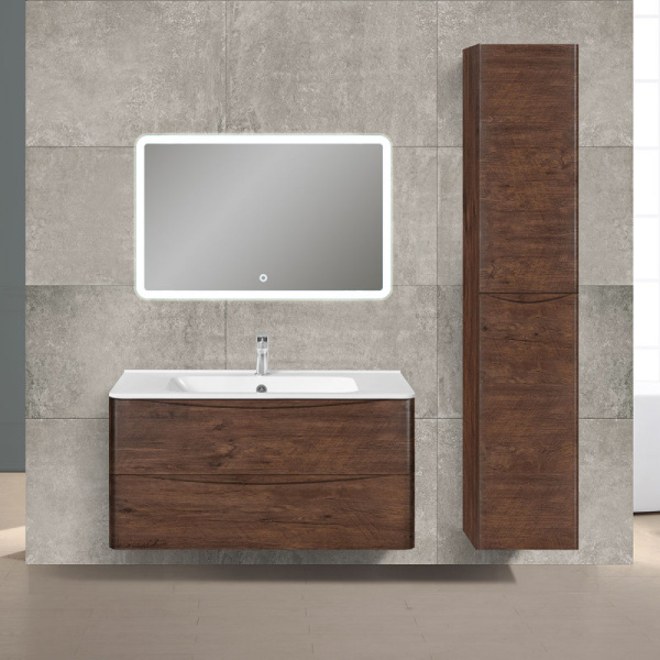 тумба темный дуб 99,5 см vincea paola vmc-2p100rw