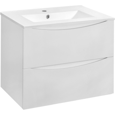 тумба белый глянец 70,7 см vincea mia vmc-2mc700gw