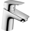 Смеситель для раковины с донным клапаном Coolstart Hansgrohe Logis 71075000