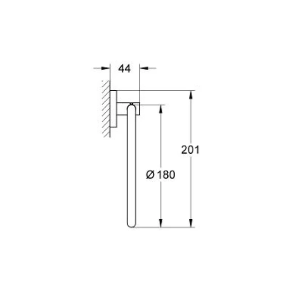 Кольцо для полотенца Grohe Essentials 40365001