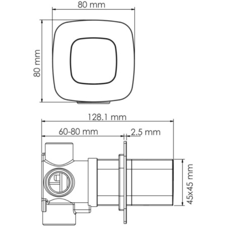 переключатель на 3 положения wasserkraft nuthe a265