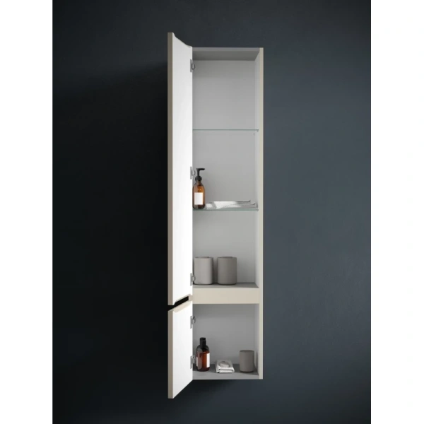 шкаф пенал sancos very 35 l pvr35lce подвесной beige soft