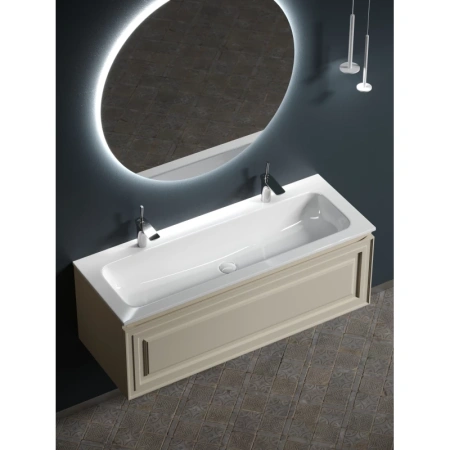 тумба под раковину sancos very 120 vr120ce подвесная beige soft