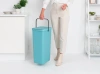 мусорное ведро brabantia sort&go 251085 40 л, мятное