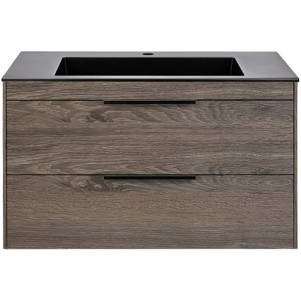 тумба под раковину vincea chiara 2d 80 vmc-2c2800ro подвесная r.oak