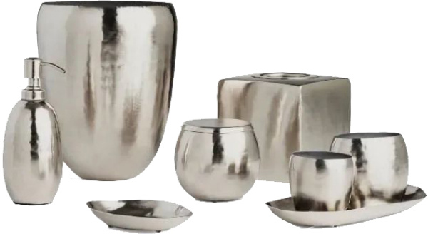 Дозатор для жидкого мыла Kassatex Nile Silver ANL-LD-SLV