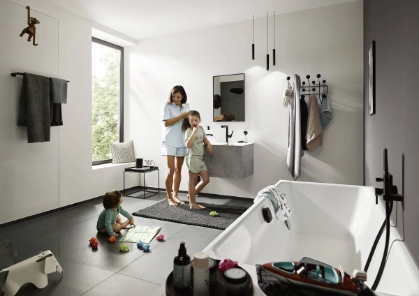 смеситель для ванны hansgrohe finoris 76416670 смеситель для ванны hansgrohe finoris 76416670