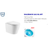 унитаз weltwasser salzbach 043 gl-wt 10000010281 подвесной с сиденьем микролифт