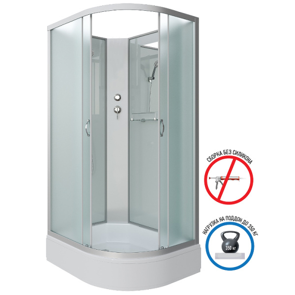 душевая кабина niagara classic 130х90 l ng-33394-14lbk без гидромассажа