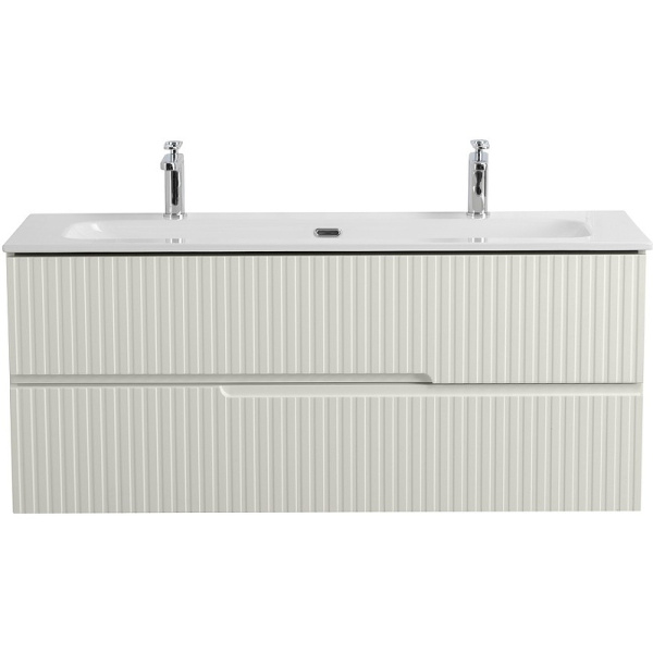 тумба под раковину cezares duet-n 120 duet-n-1200-2c-so-as-p подвесная альпака брашированная
