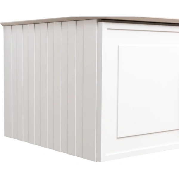 тумба белый матовый 87,6 см la fenice cubo fnc-01-cub-b-90