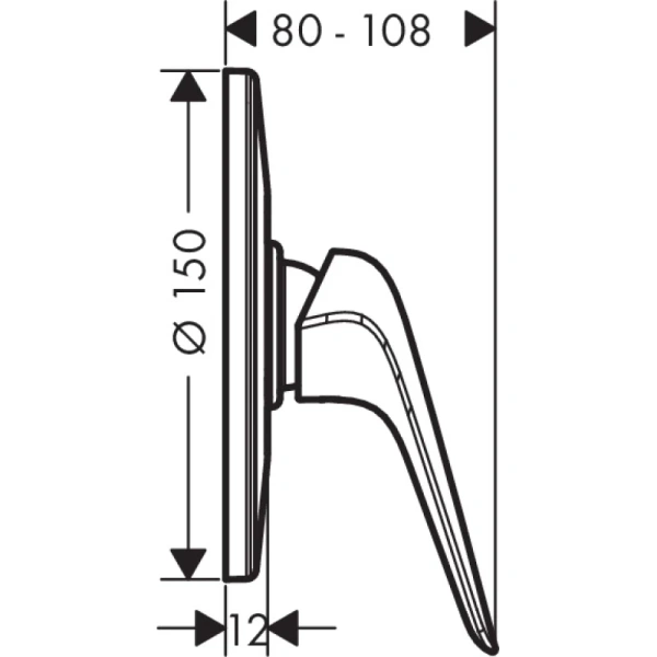 смеситель для душа hansgrohe novus 71068000