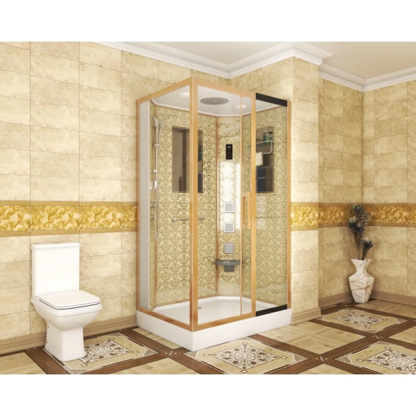 душевая кабина niagara luxe 120x80 ng-7711gr с гидромассажем