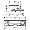 термостат для ванны hansgrohe showertablet select 13151000