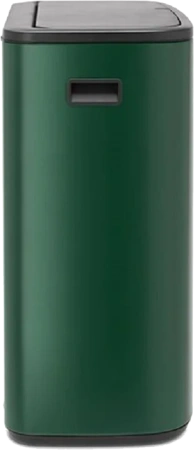 мусорное ведро brabantia bo touch bin 304248 60 л, зеленая сосна