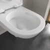 унитаз подвесной villeroy & boch o'novo 5660 r0 r1 безободковый, цвет альпийский белый ceramicplus