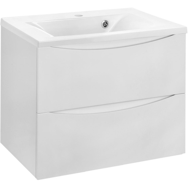 тумба белый глянец 64 см vincea mia vmc-2ma650gw
