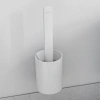 ершик для унитаза hansgrohe wallstoris 27927700 настенный, матовый белый