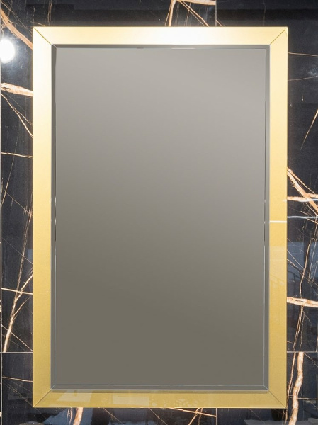зеркало boheme armadi art dolce 70 567-g с подсветкой gold