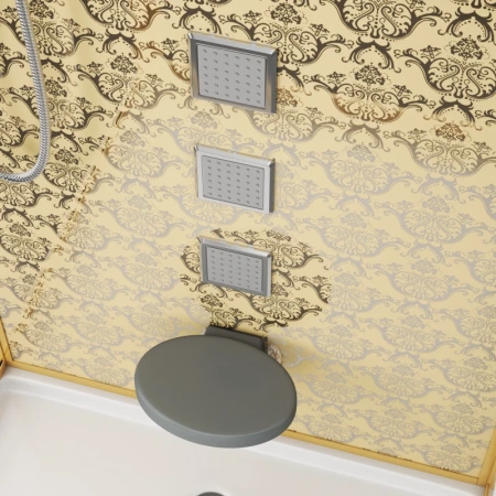 душевая кабина niagara luxe ng-7714g 100x90 с гидромассажем