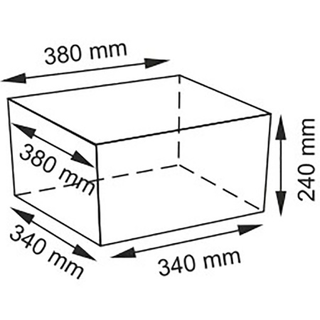 корзина для аксессуаров wasserkraft kammel wb-180-l цвет темно-кремовая