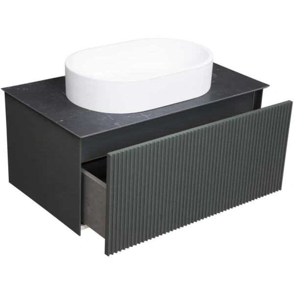 столешница 81,1 см black olive light lappato la fenice terra fnc-vs03-ter-80