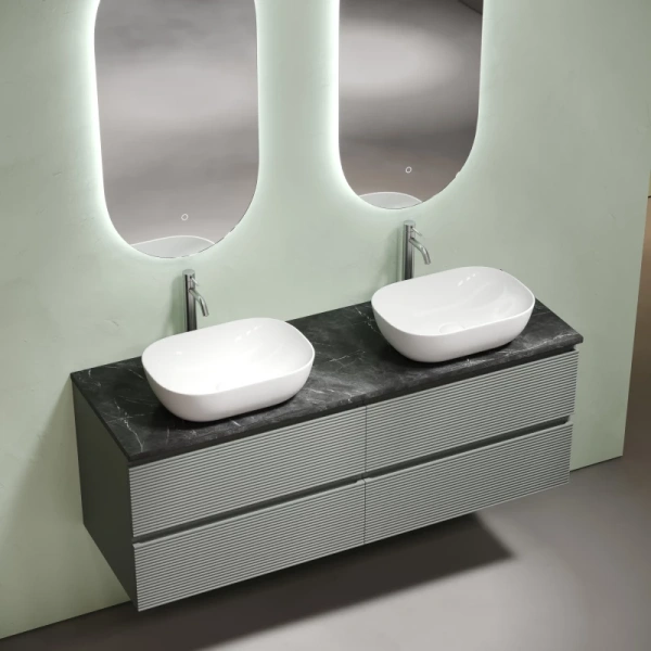 столешница sancos tt140a1x 139 см, черный