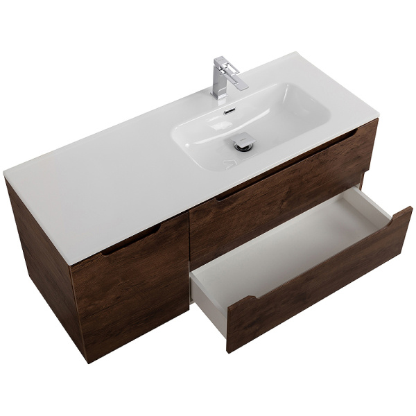 тумба под раковину belbagno etna 100 r etna-1000-2c-1a-so-rw-r подвесная rovere moro